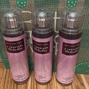 Bath & Body Works A Thousand Wishes Fragrance Mist Trio